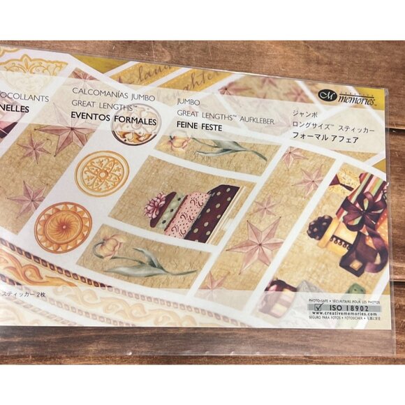 CREATIVE MEMORIES GREAT LENGTHS STICKERS FORMAL AFFAIR 06303240 - Picture 4 of 8